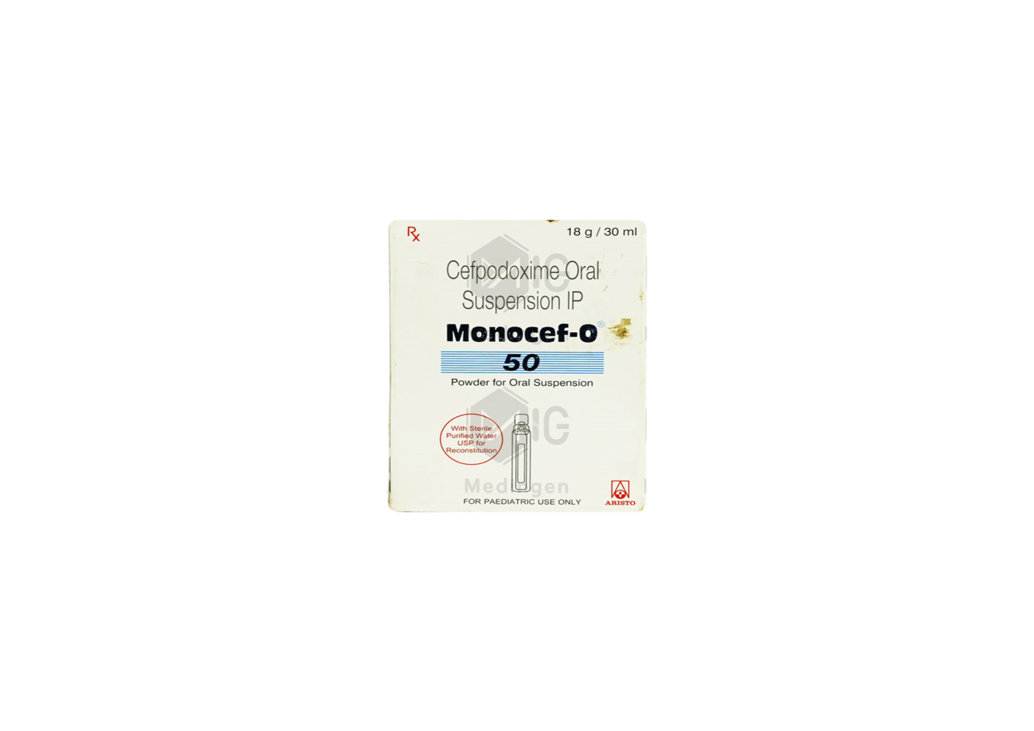 MONOCEF O 50 SUSPENSION